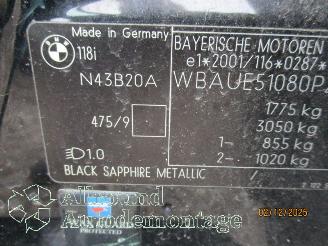 BMW 1-serie 1 serie (E87/87N) Hatchback 5-drs 118i 16V (N43-B20A) [105kW]  (09-200=
6/06-2011) picture 10