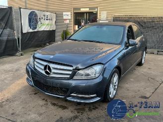 Salvage car Mercedes C-klasse C (W204), Sedan, 2007 / 2014 1.6 C-180 16V BlueEfficiency 2012/6