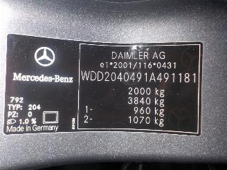 Mercedes C-klasse C (W204) Sedan 1.8 C-180 CGI 16V (M271.820(Euro 5)) [115kW]  (01-2007/=
01-2014) picture 6