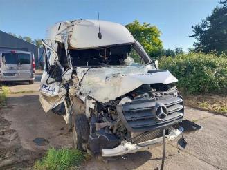 Vrakbiler auto Mercedes Sprinter Sprinter 3,5t (907.6/910.6), Van, 2018 314 CDI 2.1 D RWD 2019/5